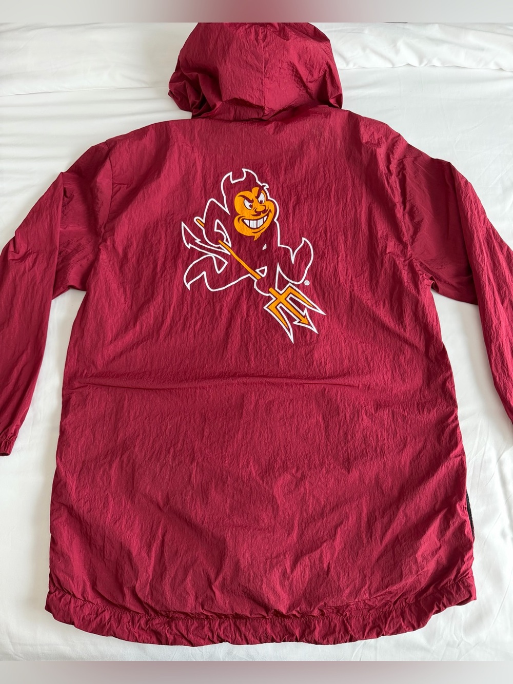 Victoria’s Secret PINK ASU Sun Devils Arizona State Rain Jacket Size M/L